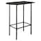 Monarch Specialties Home Bar, Bar Table, Bar Height, Pub, 36" Rectangular, Small, Kitchen, Metal, Grey Marble Look I 2325 - alternate 1